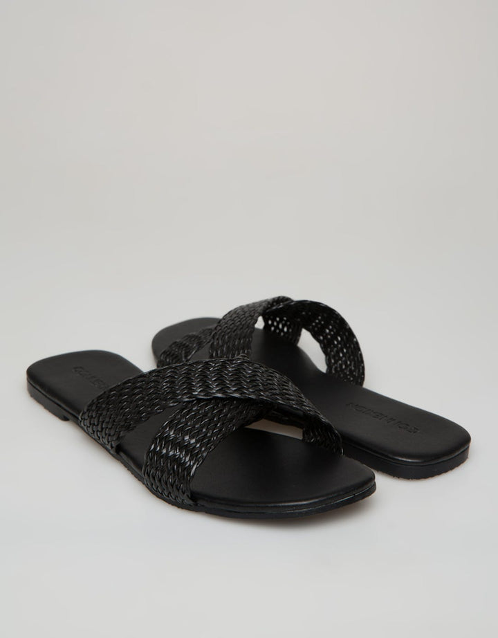 Connexion Slipper Sandals Cross Strap