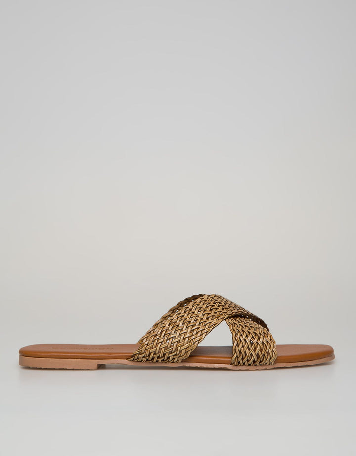 Connexion Slipper Sandals Cross Strap