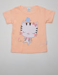 Pipiniko Short Sleeve Cat Bird T-Shirt