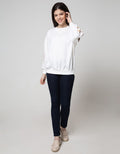 Nevada Sweatshirt Zip BoShort Sleeve Babe
