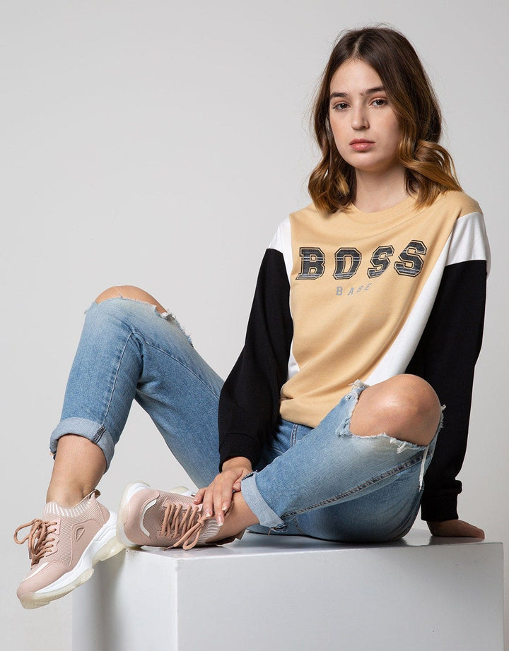 Nevada Long Sleeve SweaT-Shirt Boss Babe