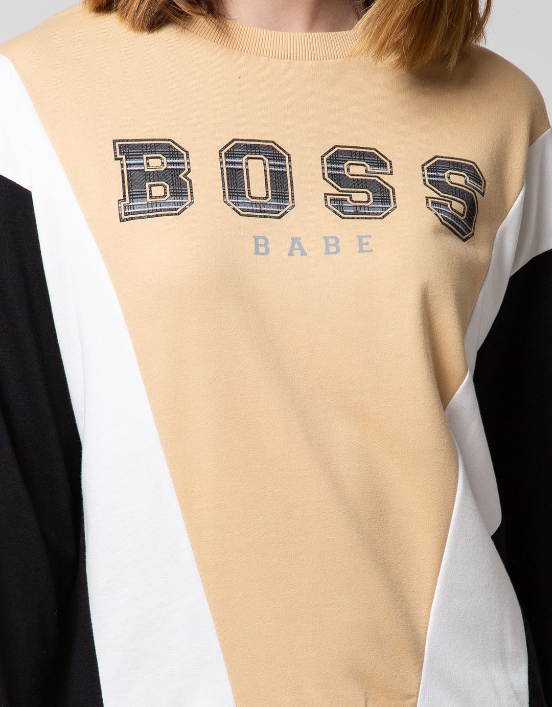 Nevada Long Sleeve SweaT-Shirt Boss Babe