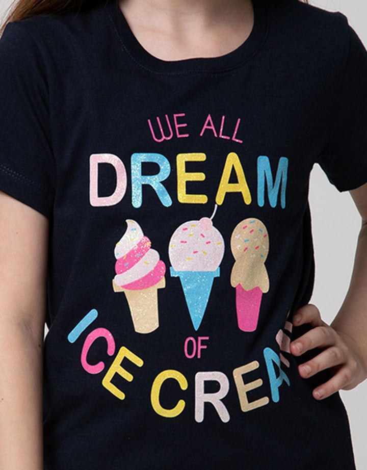 Little M Short Sleeve T-shirt 2Pack Ice Cream