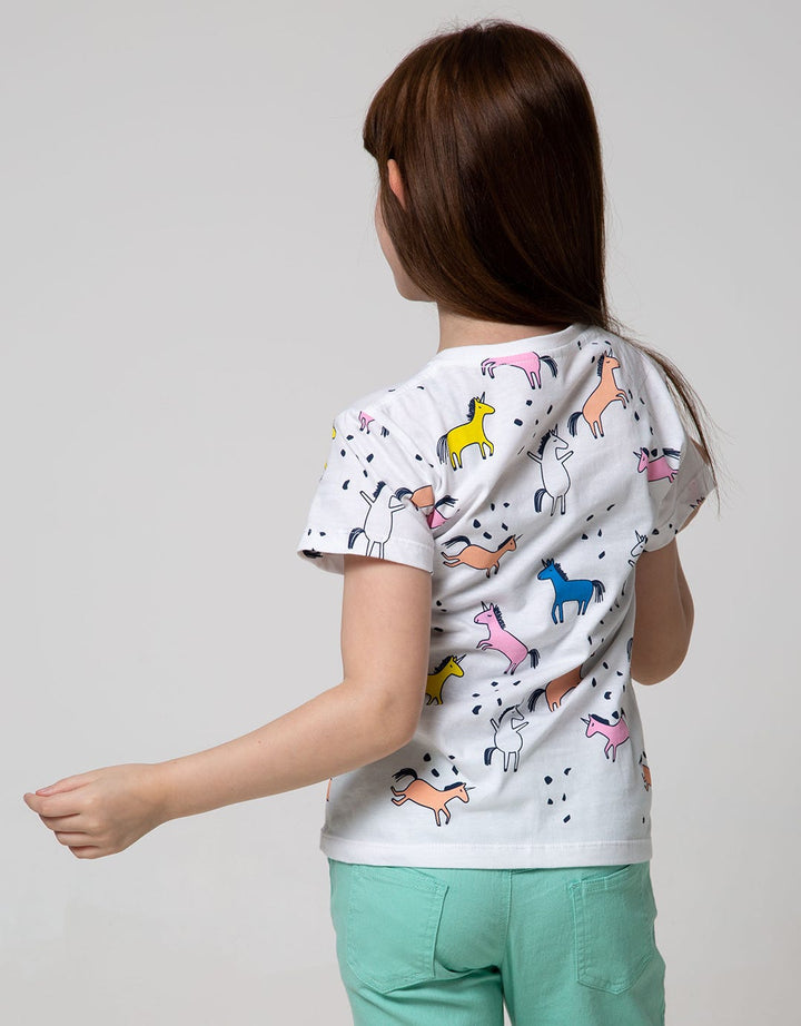Little M Short Sleeve T-shirt 2Pack Love