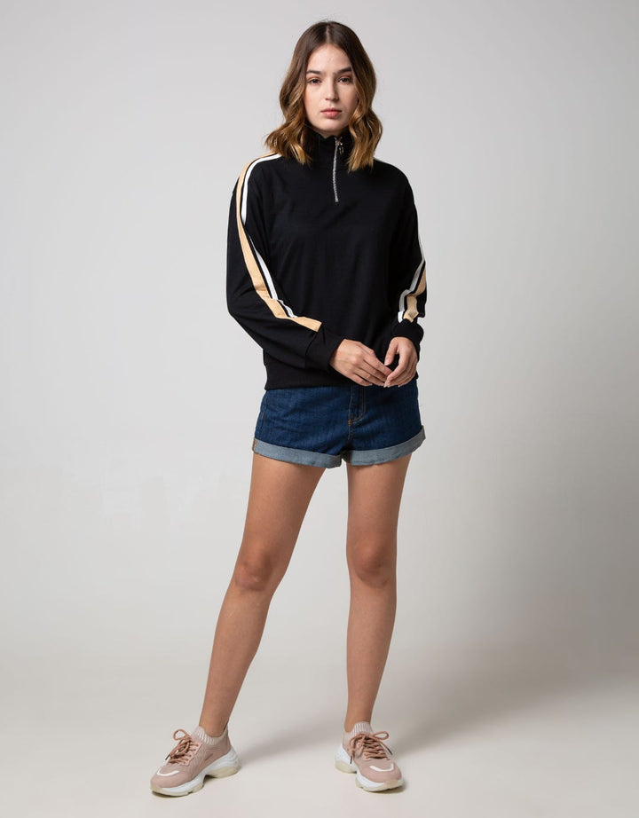 Nevada Long Sleeve SweaT-Shirt Zipper