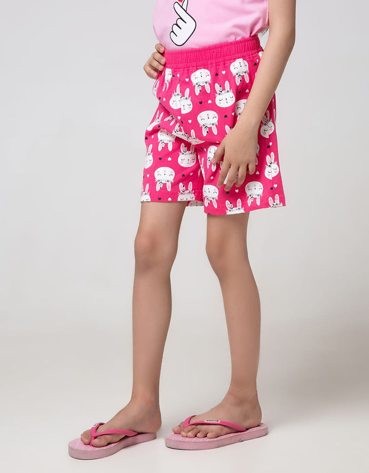 Little M Short Pants Kelinci Bunga