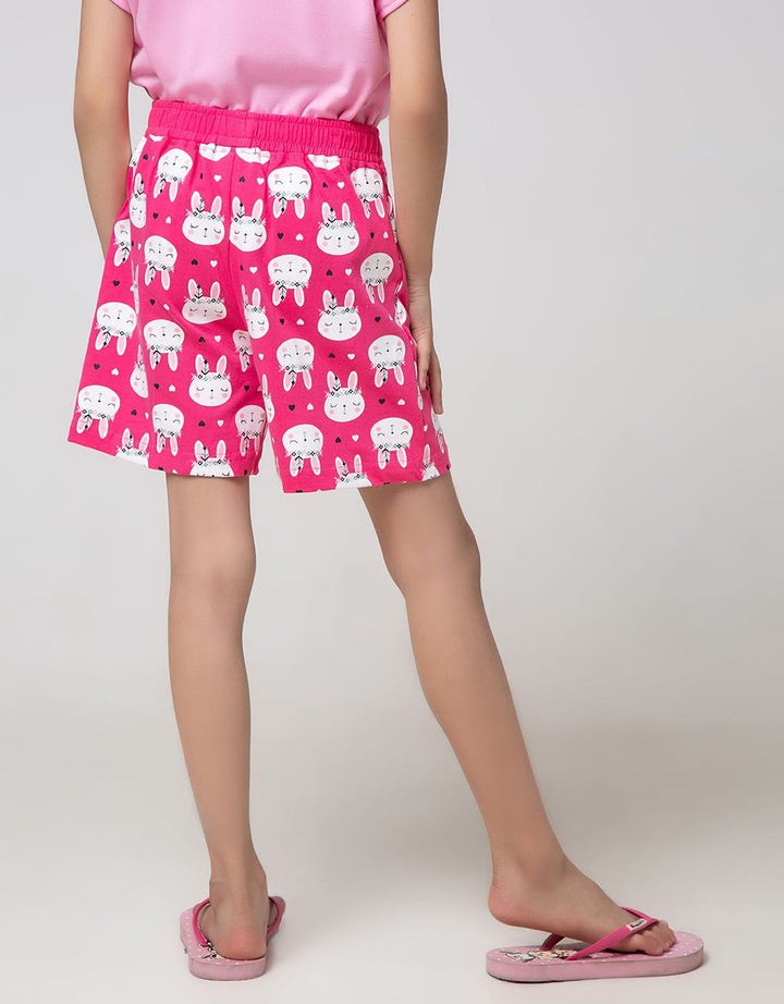 Little M Short Pants Kelinci Bunga