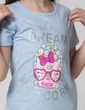 Little M Short Sleeve T-shirt Kids Cat Top