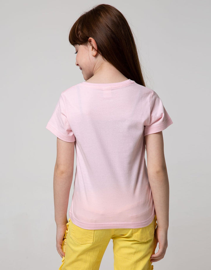 Little M Short Sleeve T-shirt Kids Word