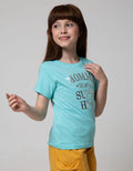 Little M Short Sleeve T-shirt Kids Word