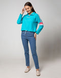 American Jeans Sweatshirt Team Talk Ap Neck Zip