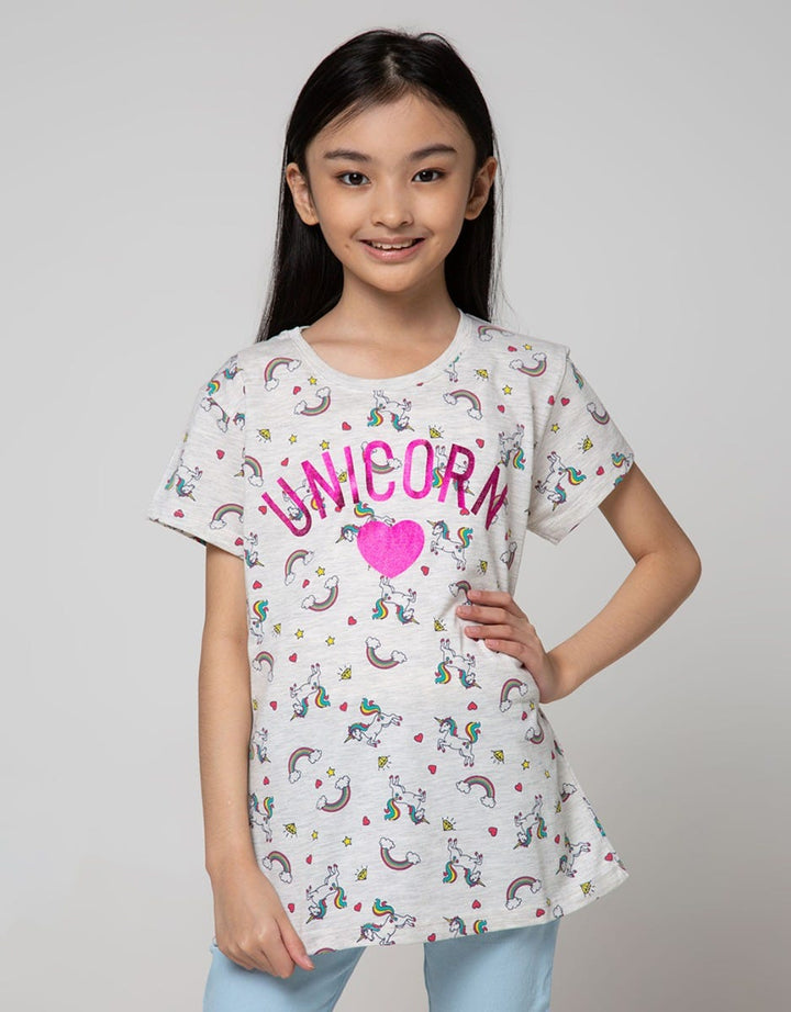 Aero Kids Short Sleeve T-Shirt Kindergarten Multipack Unicorn3