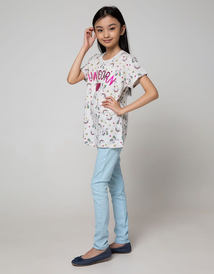 Aero Kids Short Sleeve T-Shirt Kindergarten Multipack Unicorn3