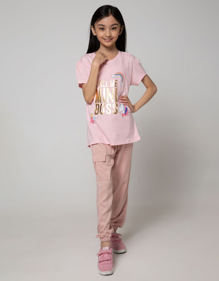 Aero Kids Short Sleeve T-Shirt Kindergarten Multipack Call Me Mini Boss