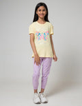 Aero Short Sleeve T-Shirt Butterfly Print