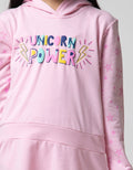 Aero Long Sleeve Midi Dres Unicorn Power