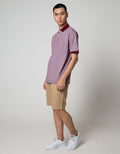Cole Short Sleeve Polo Shirt Tex Dot