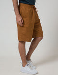 Cole Short Pants Woven Print Pull On Sail