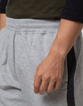Cole Long Pants Knit Stripe With Print