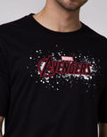Marvel Avengers Font Short Sleeve T-Shirt