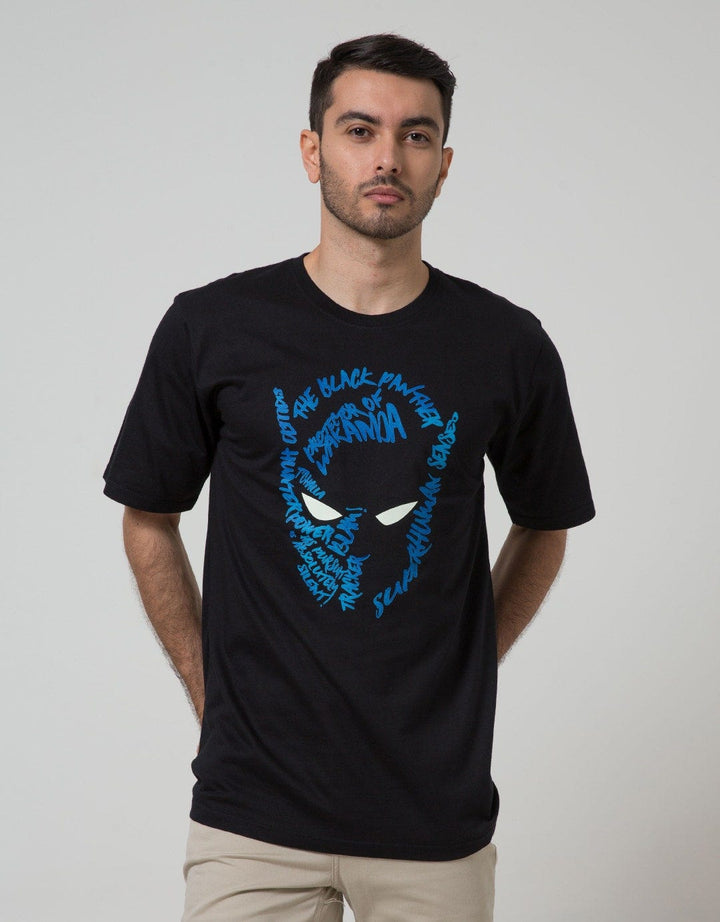 Marvel T-Shirt Black Panther Wording