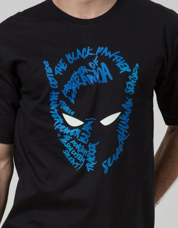 Marvel T-Shirt Black Panther Wording