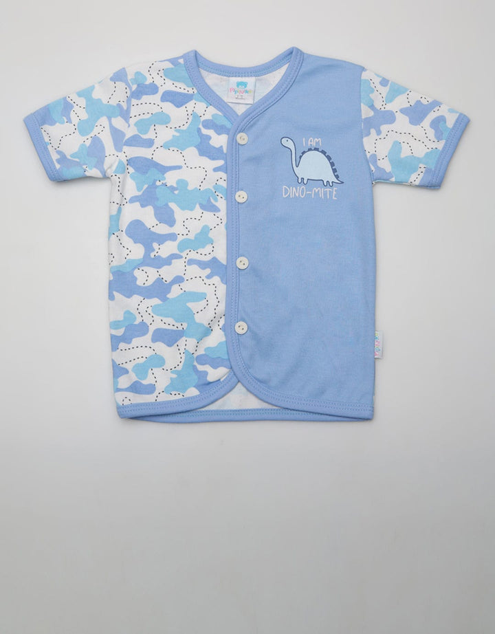 Pipiniko Short Sleeve T-Shirt Print Army Dino