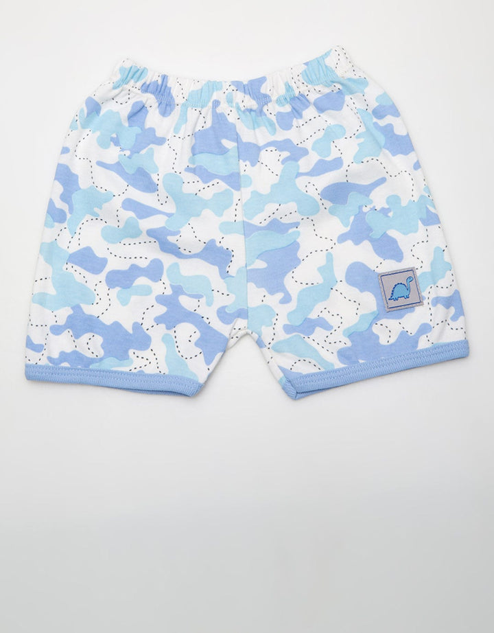 Pipiniko Short Pants Print Army Dino
