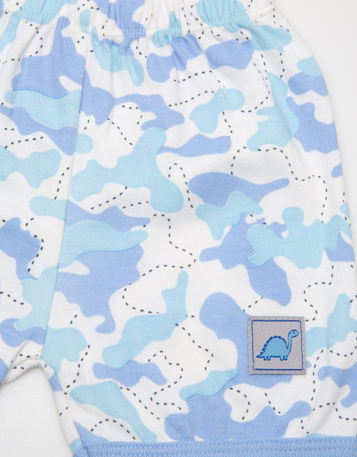 Pipiniko Short Pants Print Army Dino