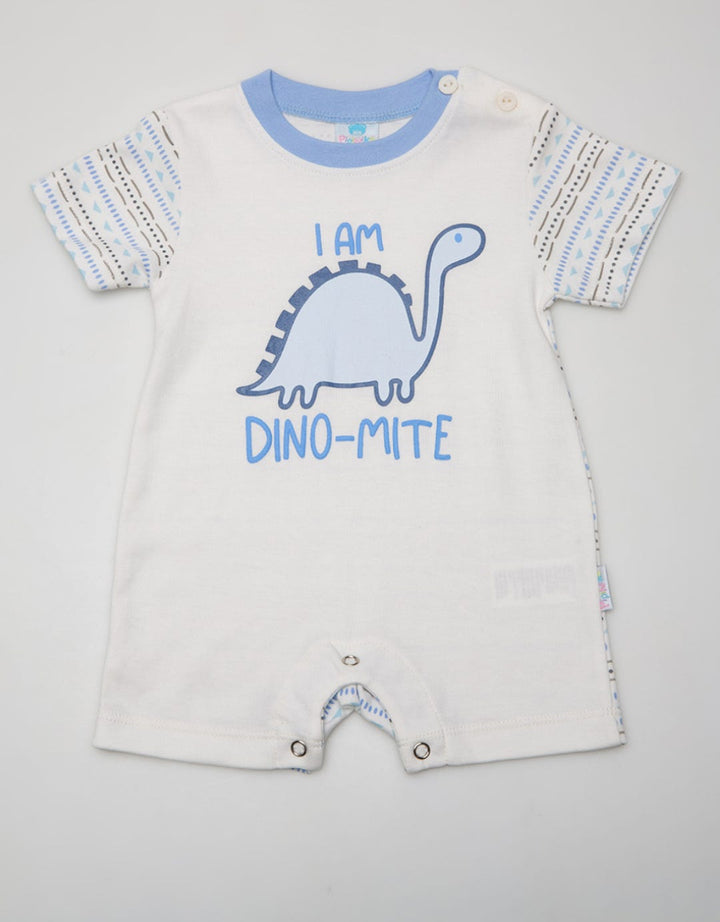 Pipiniko Short Dino Print Jumpsuit