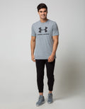 American Jeans Jogger Knit Terry Cut N Sewn Big Font