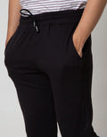 American Jeans Jogger Knit Terry Cut N Sewn Big Font