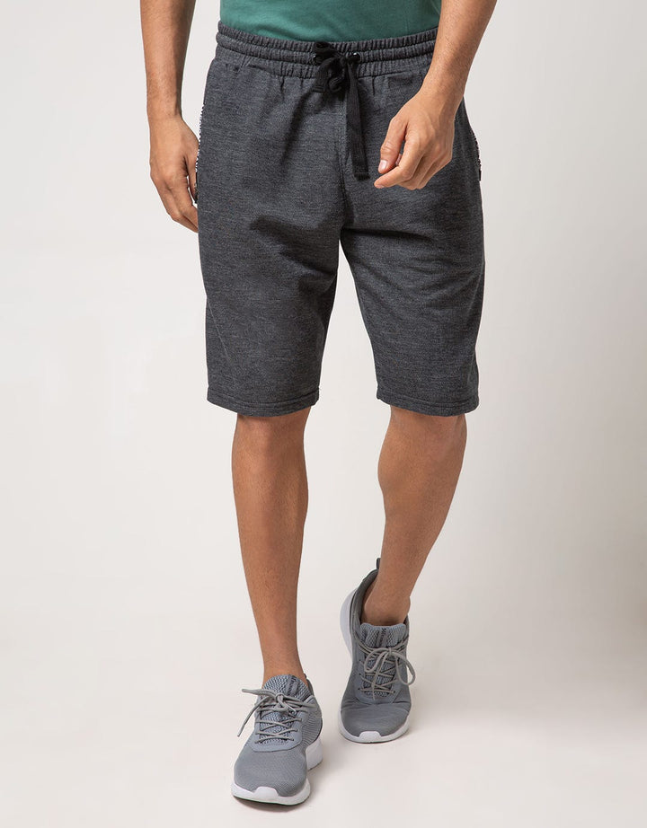 American Jeans short Pants Drawstring Texture Printed Zipper