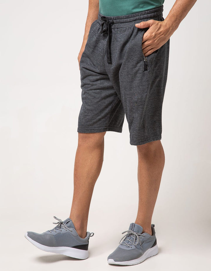 American Jeans short Pants Drawstring Texture Printed Zipper