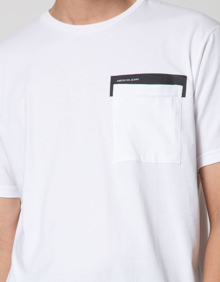 American Jeans Short Sleeve T-Shirt Pocket