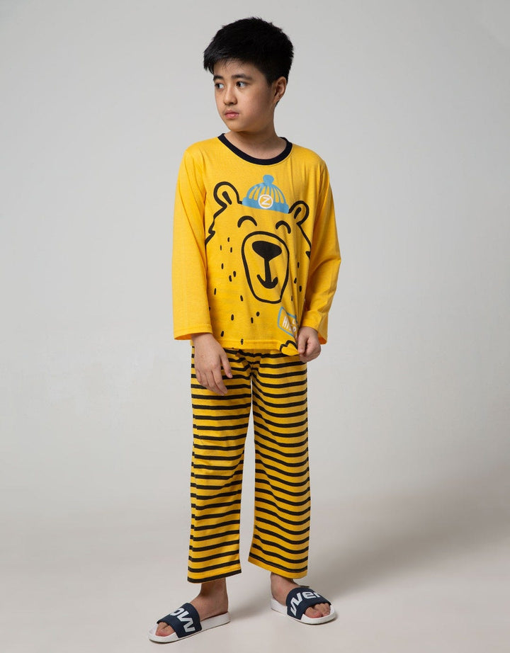 Kidz Too Sleepwear Top - Bottom Set Lets Hibernate