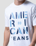 American Jeans Short Sleeve T-Shirt Branding Eighty
