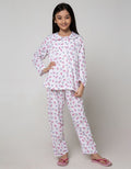 Kidz Too Top - Bottom Set Long Shirt Long Pants Butterfly Collar