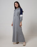 Nevada Long Sleeve Maxi Dress Pullover Long