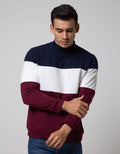 Details Long Sleeve SweaT-shirt Jumper R Neck Pocket