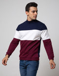 Details Long Sleeve SweaT-shirt Jumper R Neck Pocket