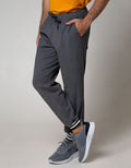 Details Long Pants Woven Tex With Rib At Bottom