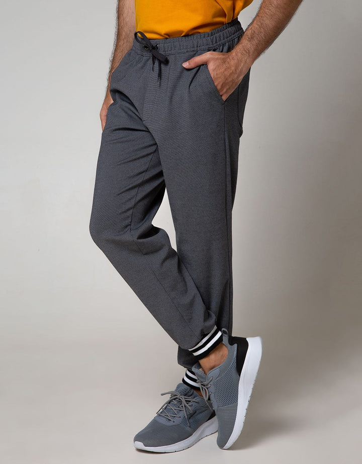 Details Long Pants Woven Tex With Rib At Bottom