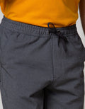 Details Long Pants Woven Tex With Rib At Bottom