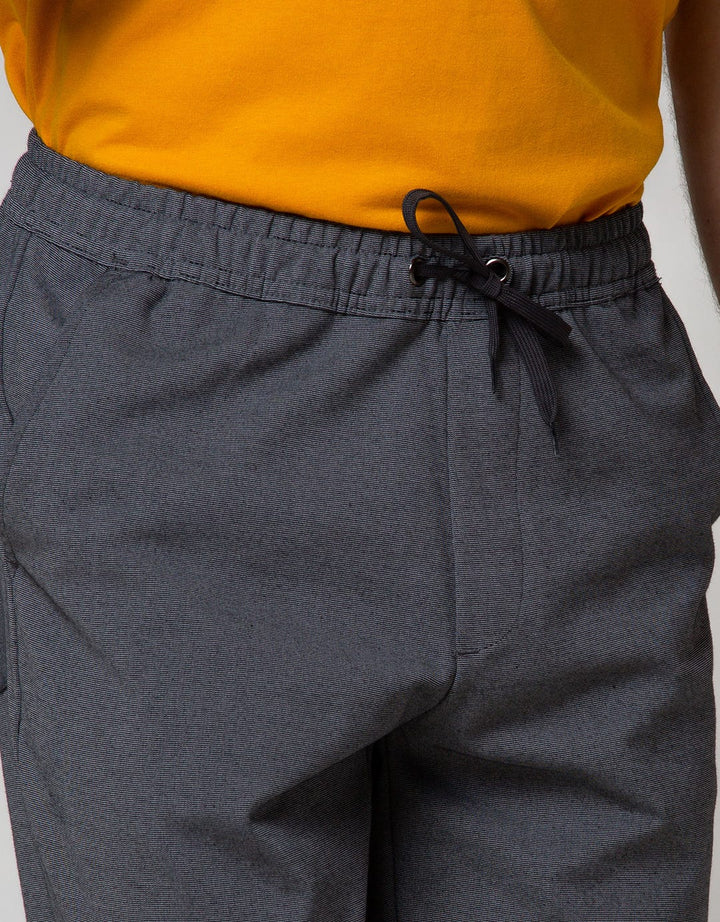 Details Long Pants Woven Tex With Rib At Bottom