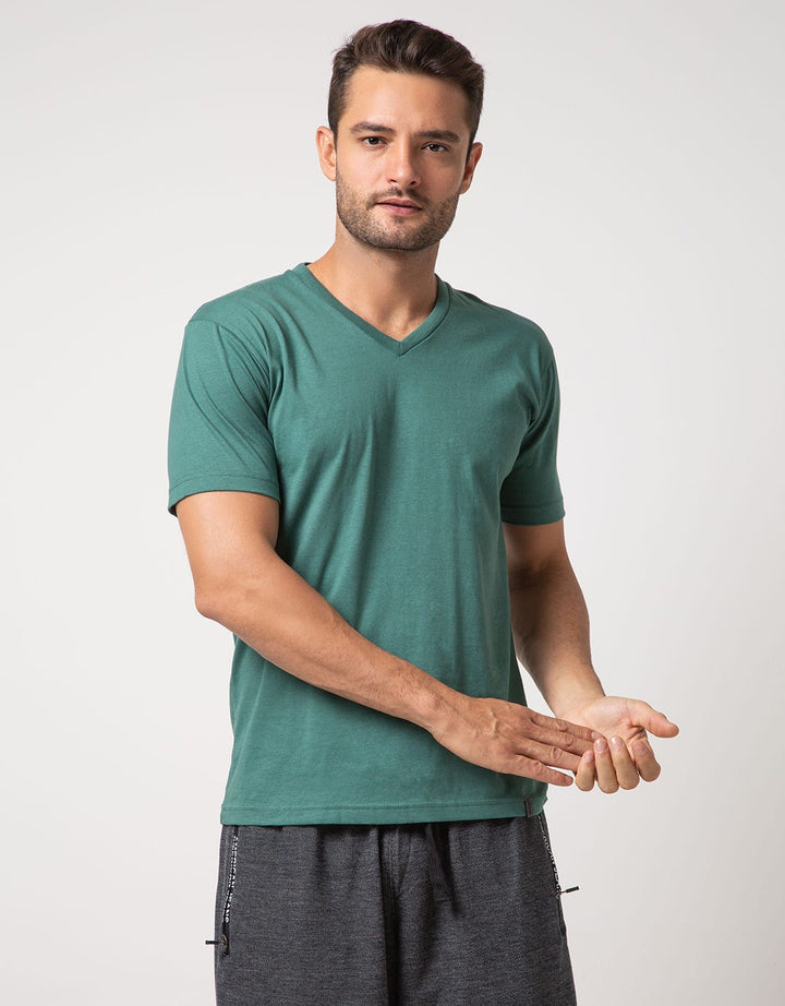 Details T-Shirt Key Item V Neck