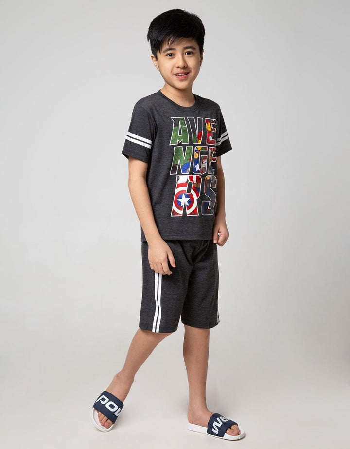 Marvel Top - Bottom Set Short Sleeve Avengers