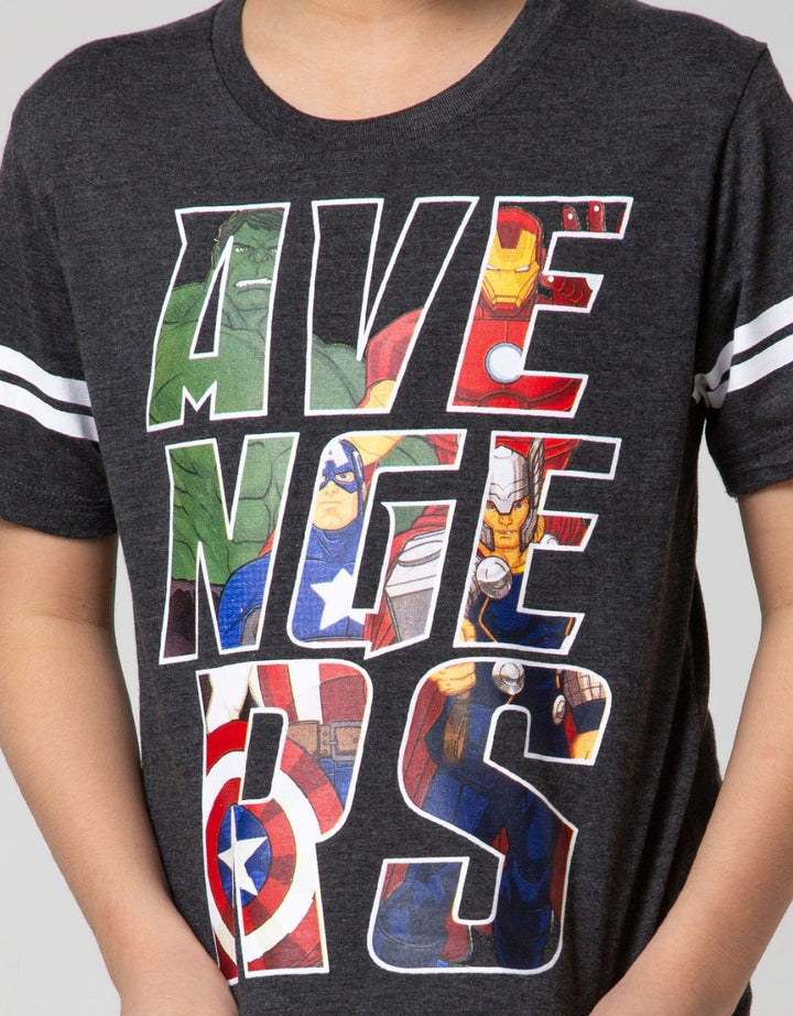 Marvel Top - Bottom Set Short Sleeve Avengers