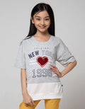 Nevada Kids Short Sleeve T-Shirt Nyc Love Sequin