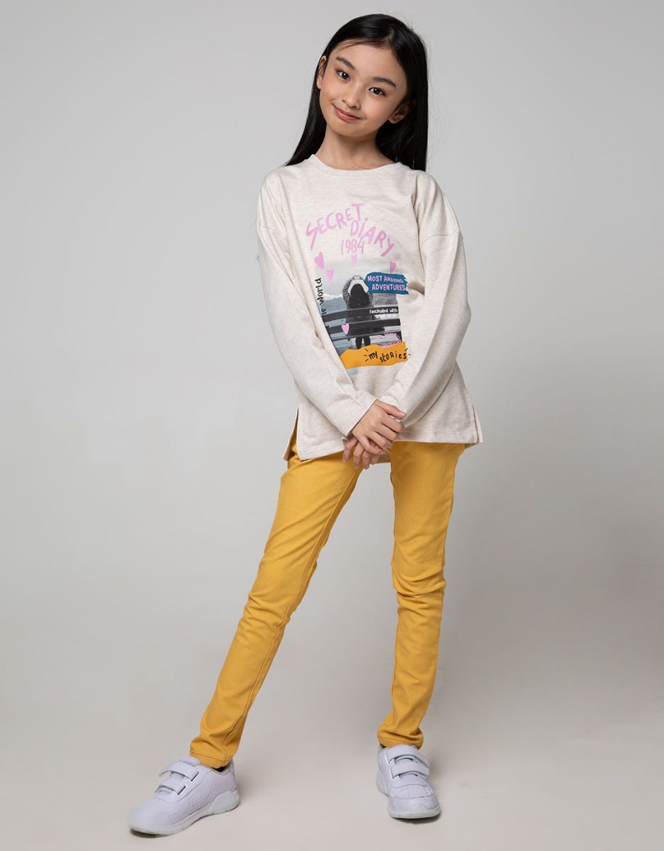 Nevada Kids Long Sleeve T-Shirt Babytery Fotoprint Secret Diary